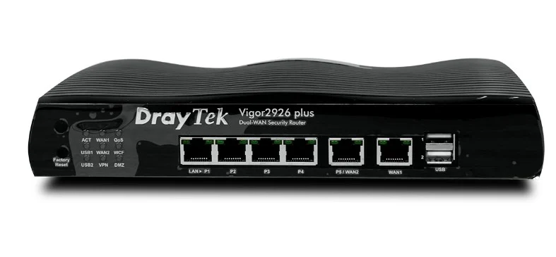 Dual-WAN Load Balancing VPN Router DrayTek Vigor2926 Plus
